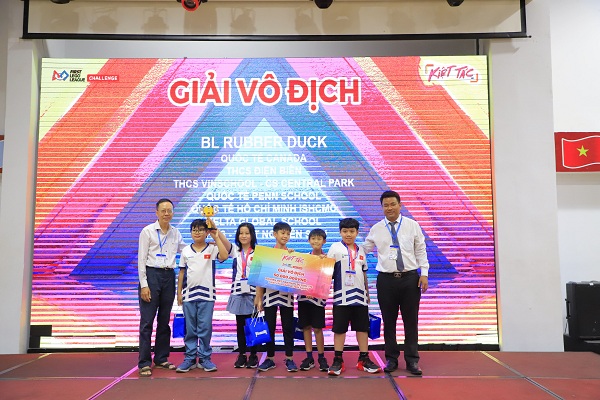 Những tài năng sáng tạo Việt Nam tại cuộc thi Robotacon FIRST LEGO LEAGUE 2024