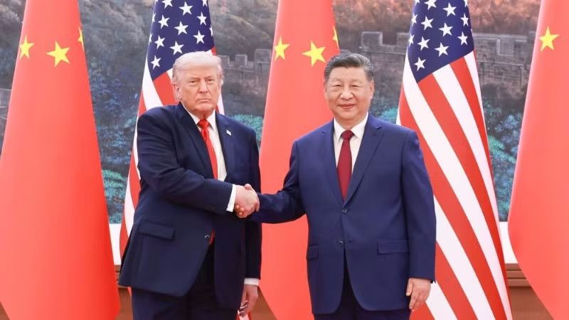 Chủ tịch Trung Quốc Tập Cận Bình hội đàm với Tổng thống Mỹ Donald Trump