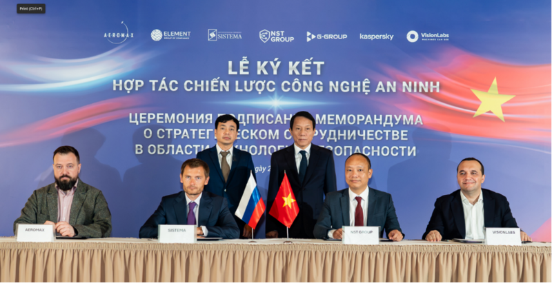 Tăng cường hợp tác công nghệ an ninh giữa doanh nghiệp Việt Nam – Liên bang Nga