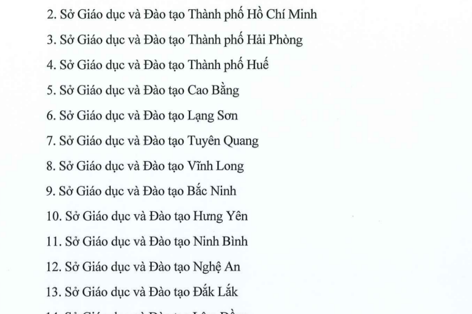 Sáp nhập trường học công lập: Thí điểm tại 15 tỉnh, thành