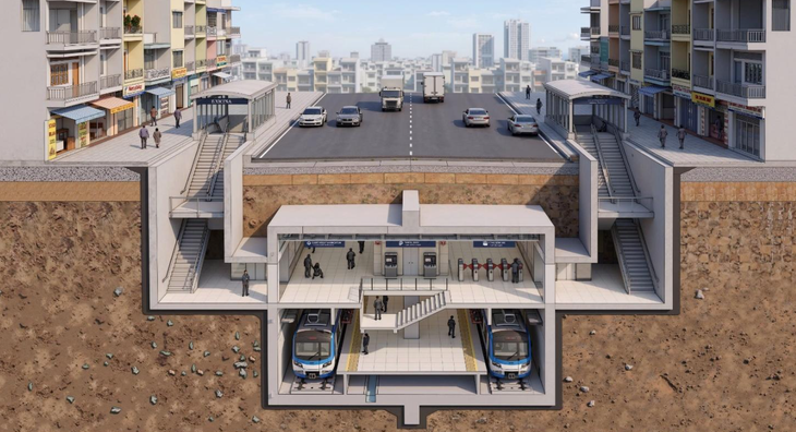 Metro số 2 Thủ Dầu Một – TP.HCM: Dự kiến đi qua 18 phường, từ Bình Dương đến Bến Thành