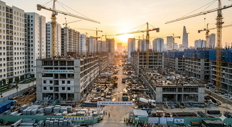 Thị trường bất động sản bước vào chu kỳ thanh lọc, “sức lì” lớn nhưng buộc phải thực chất hơn