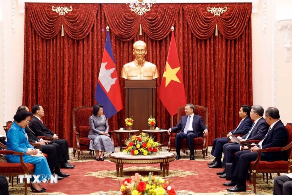 Tổng Bí thư, Chủ tịch nước Tô Lâm tiếp Chủ tịch Quốc hội Campuchia