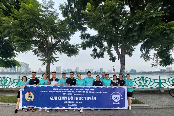 Vinamilk đón tuổi 50 bằng gần 90.000 km gắn kết của người lao động trên cả nước