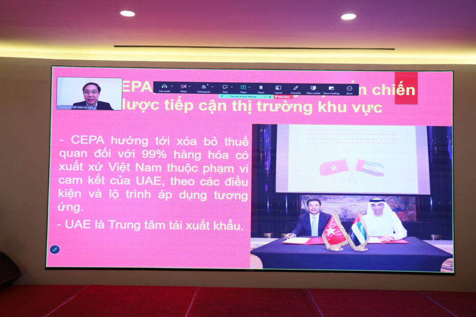 Chiến lược tận dụng Hiệp định CEPA thâm nhập thị trường UAE